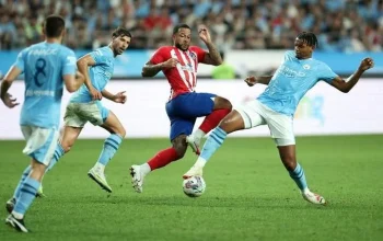 Man City Raih Kemenangan 3-1 atas Atletico Madrid di Seoul