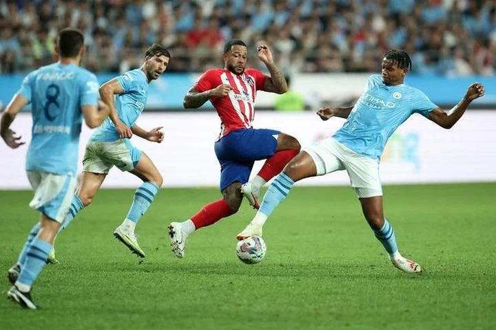Man City Raih Kemenangan 3-1 atas Atletico Madrid di Seoul