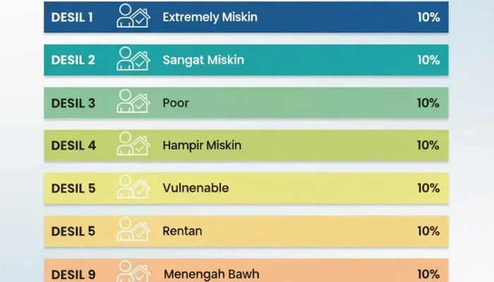 Mengenal Desil: Pengelompokan Kesejahteraan Masyarakat Indonesia