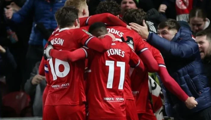 Middlesbrough Raih Kemenangan Berkat Gol Debut Will Lankshear, Wrexham Mengaku Kekurangan Pemain Bertaji