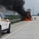 Mobil Listrik BYD Seal Terbakar di Tol Cikampek, Diduga Korsleting