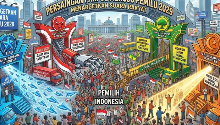 Partai Politik di Indonesia Mulai Memanaskan Mesin Politiknya Menuju Pemilu 2029
