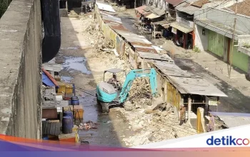 Pasar Cisalak Depok Dalam Penataan: Ratusan Lapak Ilegal Dibongkar
