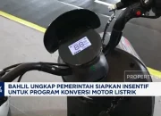 Pemerintah Siapkan Insentif untuk Produksi Motor Listrik Nasional