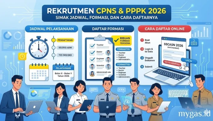 Pendaftaran CPNS dan PPPK 2026: Syarat, Cara Daftar, dan Prediksi Jadwal