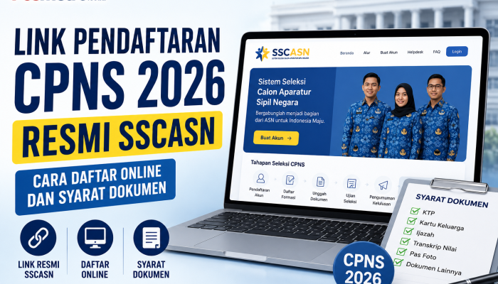 Pendaftaran Sekolah Kedinasan 2026: Cara Daftar, Syarat, dan Link Resmi SSCASN BKN