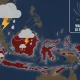 Peringatan Cuaca Ekstrem: Bibit Siklon Tropis 94W Memicu Hujan Lebat dan Gelombang Tinggi di Indonesia