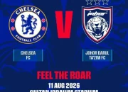 Pertandingan Sengit: Johor Darul Ta'zim Imbang 3-3 Melawan Chelsea