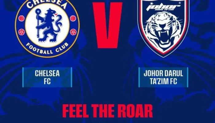 Pertandingan Sengit: Johor Darul Ta’zim Imbang 3-3 Melawan Chelsea