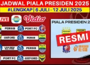 Piala Presiden 2026: Jadwal Semifinal dan Final, Persib Bandung Hadapi Persija Jakarta
