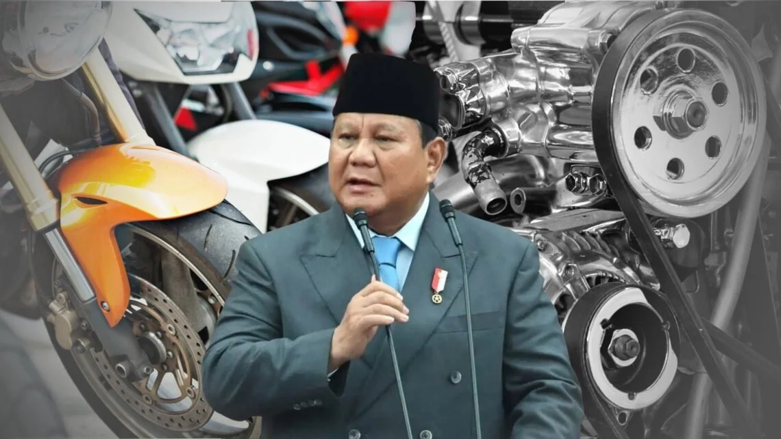 Prabowo Luncurkan Motor Listrik Nasional, Pemerintah Siapkan Insentif Besar