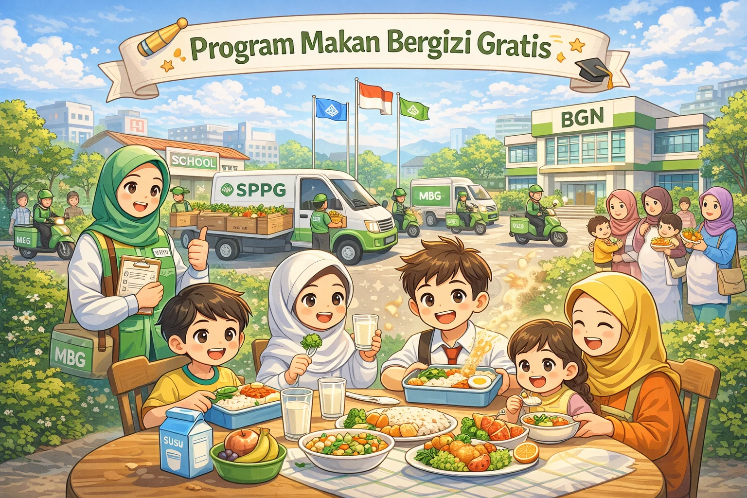 Program Makan Bergizi Gratis: Investasi SDM dan Penanganan Stunting