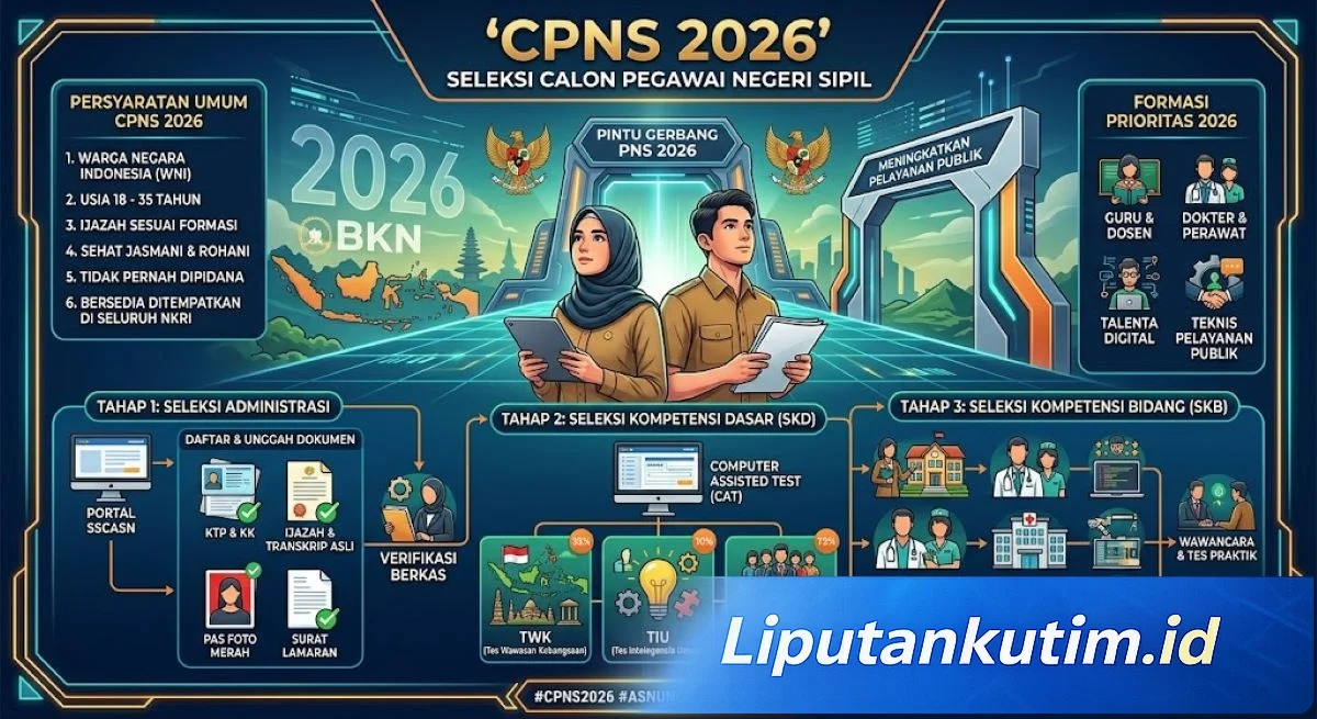 Rekrutmen CPNS dan PPPK 2026: Informasi Terkini dan Syarat Pendaftaran