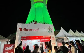 Telkomsel Perkuat Jaringan Telekomunikasi di Indonesia