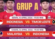 Timnas Indonesia Hadapi Timor Leste di Piala AFF 2026: Jadwal dan Prediksi
