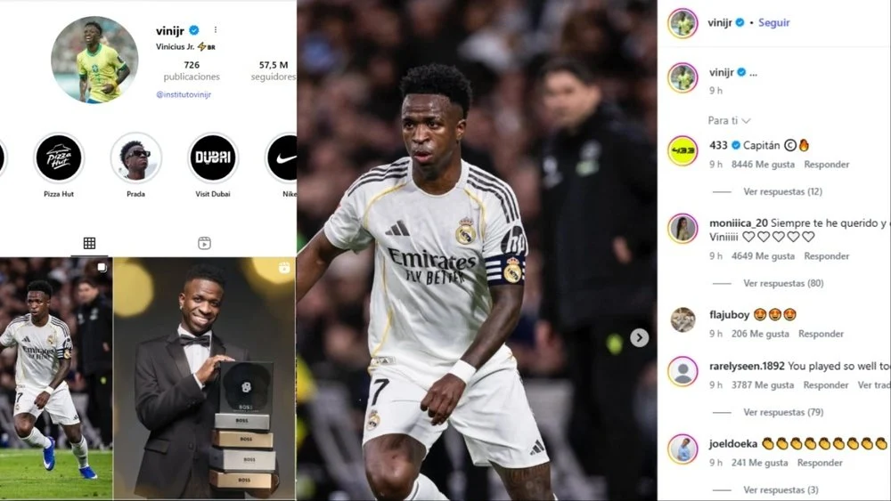 Vinicius Jr. Hapus Semua Postingan Instagram, Arsenal dan Real Madrid Tunggu Keputusan